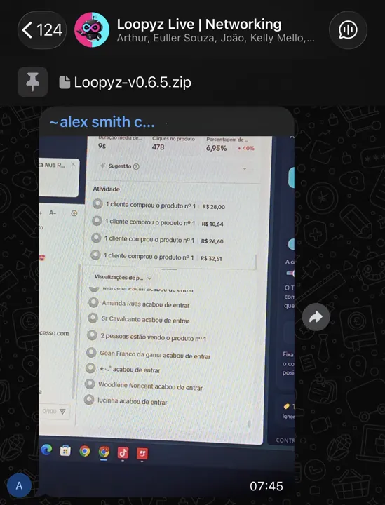 Depoimento de aluno do Loopyz