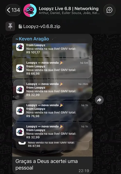 Depoimento de aluno do Loopyz